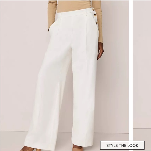 Ann Taylor Pants - Ann Taylor 6p wide leg sailor pants